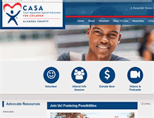 Tablet Screenshot of casaofalamedacounty.org